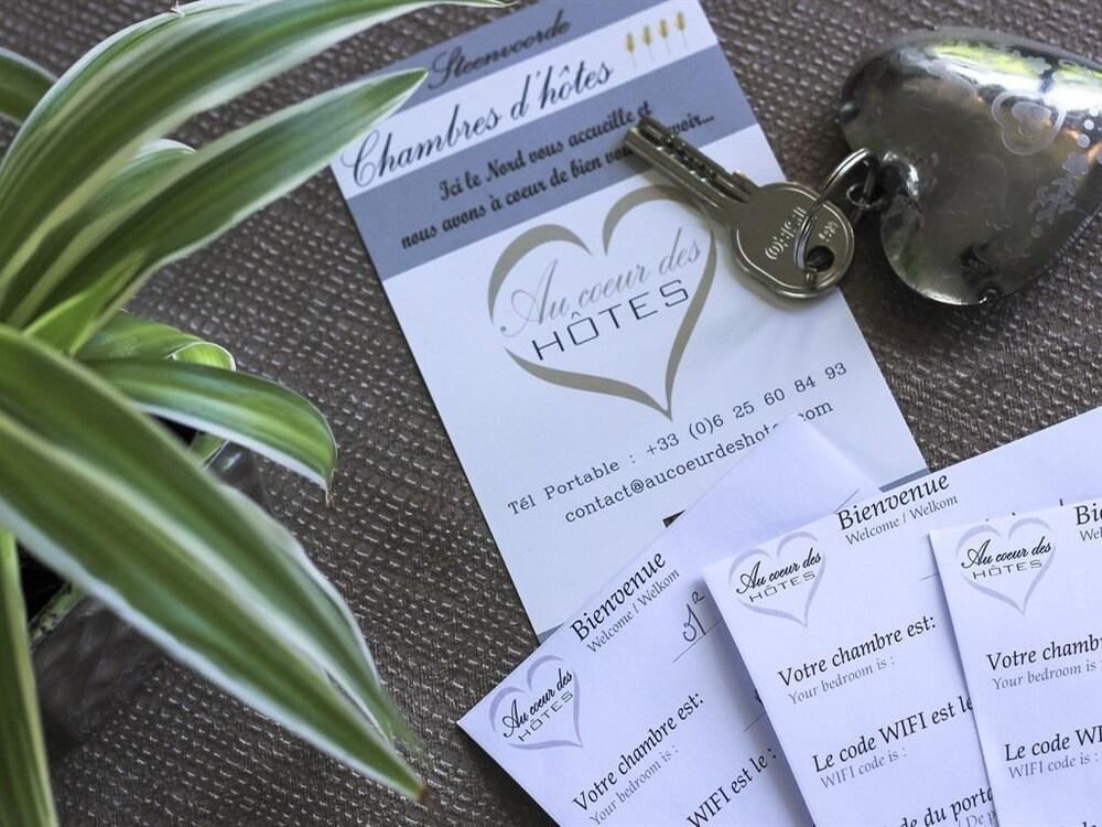 Au Coeur Des Hotes Steenvoorde Экстерьер фото